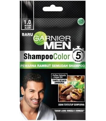 Garnier Men Shampoo Color Shade 1